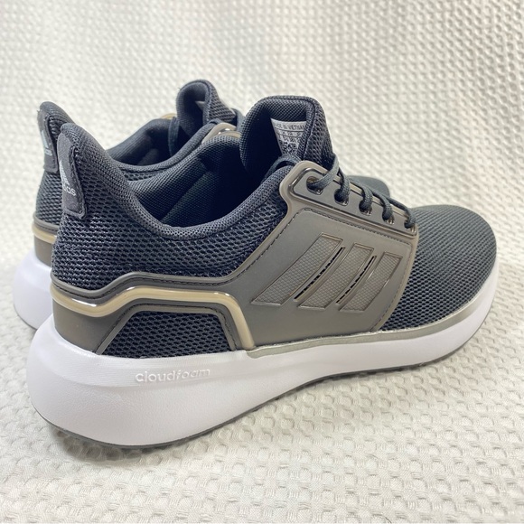 NEW adidas EQ19 Run Black White Running Jogging Sports Sneakers Shoes; Women’s 7 - Picture 7 of 16